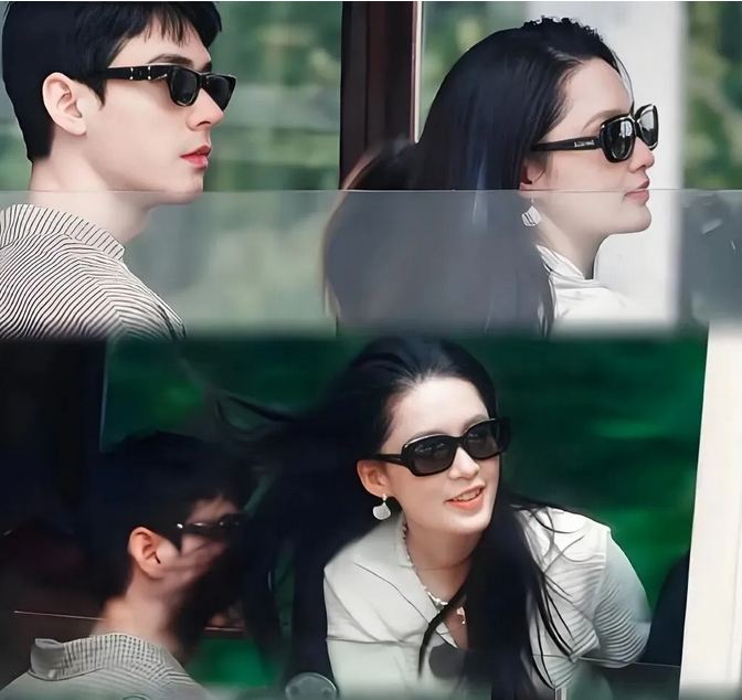 龚俊名字打分-李沁探身出车窗，发丝拂过龚俊脸庞的名场面图片