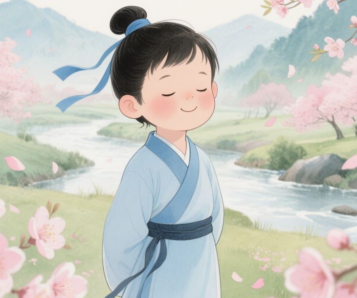 含蓄美好的宝宝名，寓意清澈，一生向阳