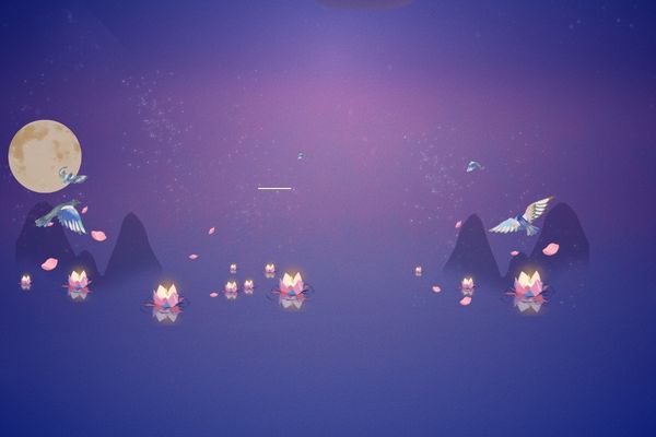 用词牌名做网名的配图