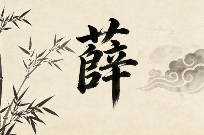 薛姓男孩帅气有涵养的名字,姓薛男孩名字简单大气